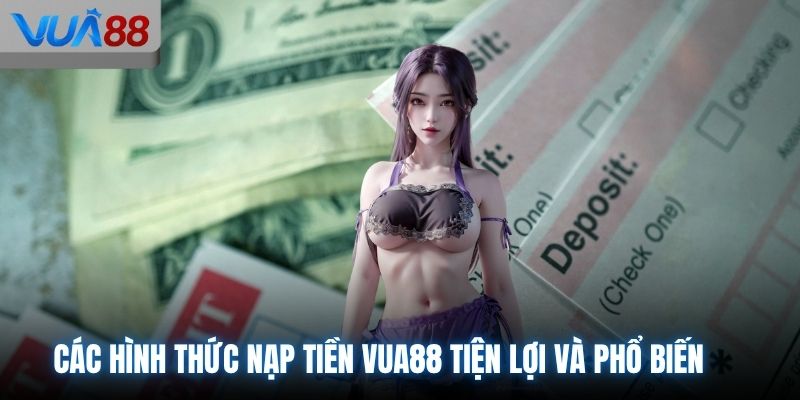 Các hình thức nạp tiền VUA88 tiện lợi và phổ biến