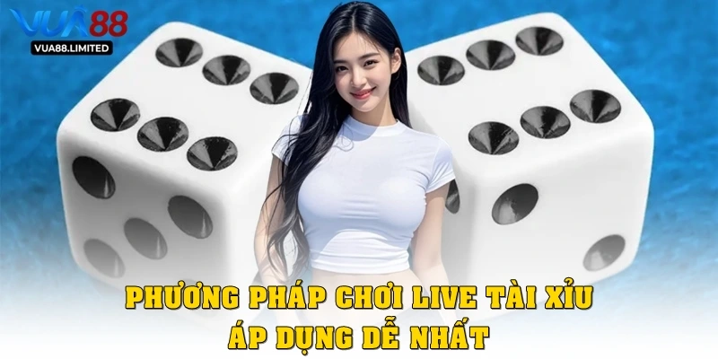 Phương pháp chơi live tài xỉu áp dụng dễ nhất
